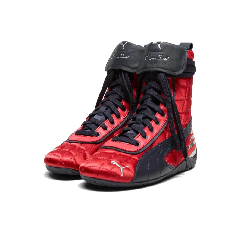 PUMA Speedcat Mid LaQuan Smith Red Black Women's-2