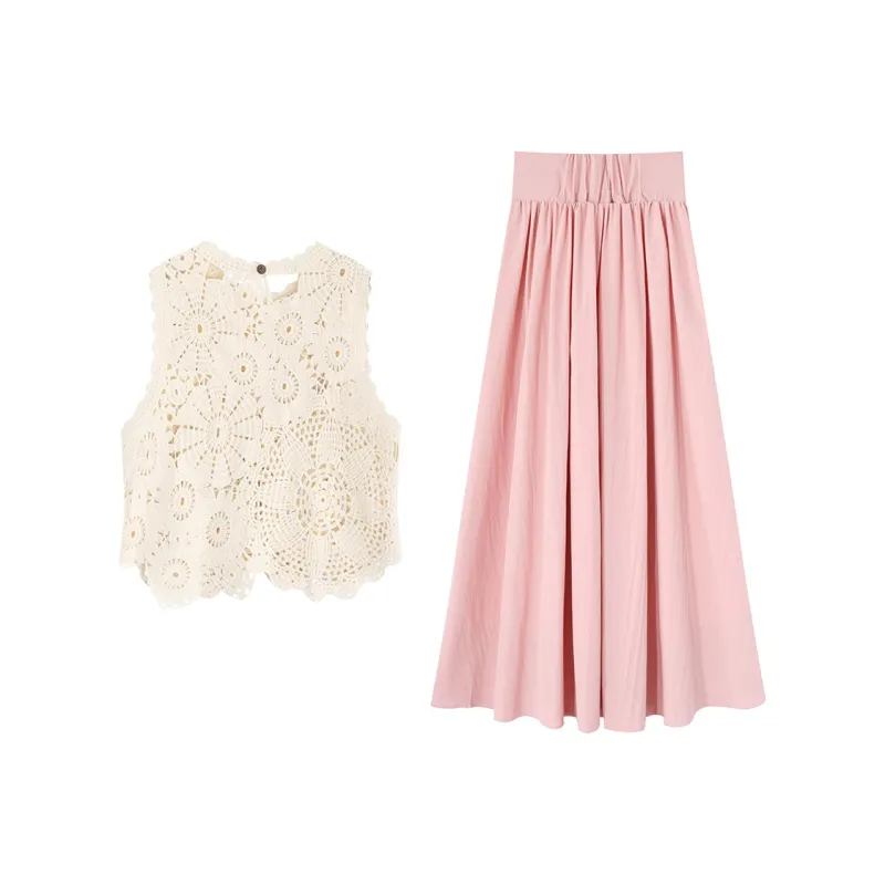 SNZX Two Piece Skirt Sets Women's-1