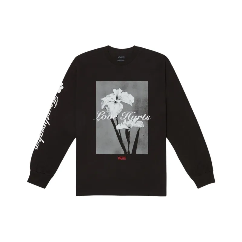 Vans BROKEN ORCHID T-Shirt Men's Black-0