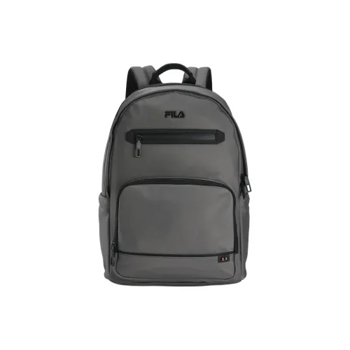 FILA Fabric Backpack Men's Lead Gray
