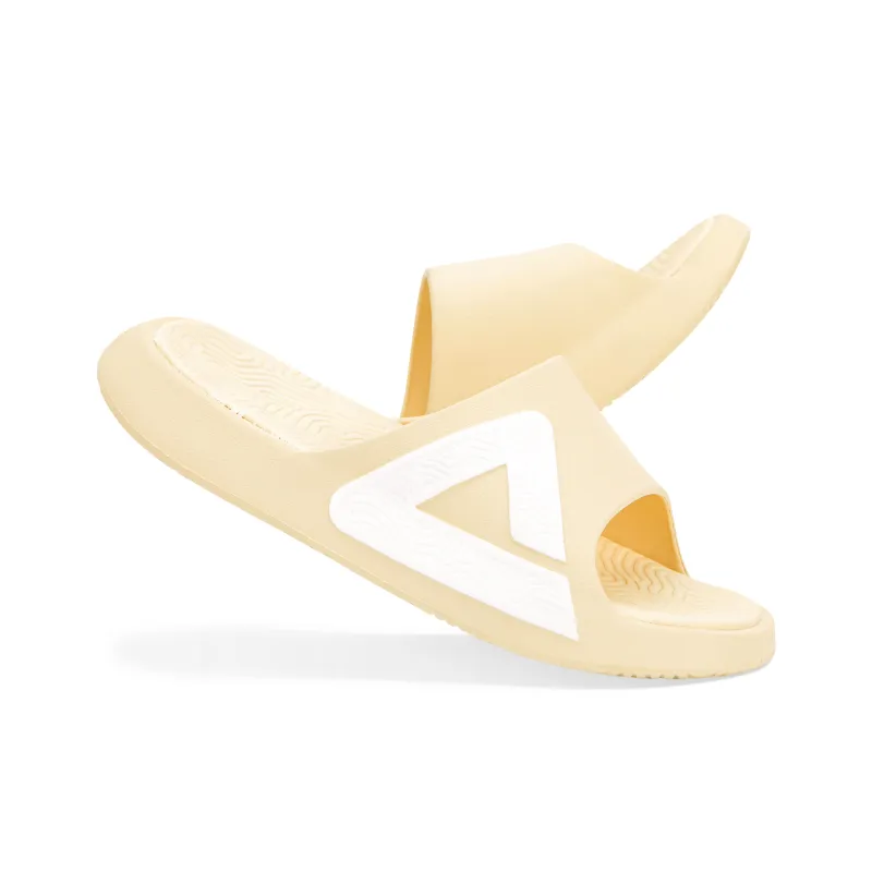 PEAK State Pole Guochuang Slippers Slip Resistant Odor Resistant Abrasion Resistant Slide Slippers Unisex Bean Khaki-2
