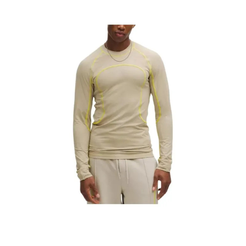 Lululemon Tight Fit T Shirts Men-0