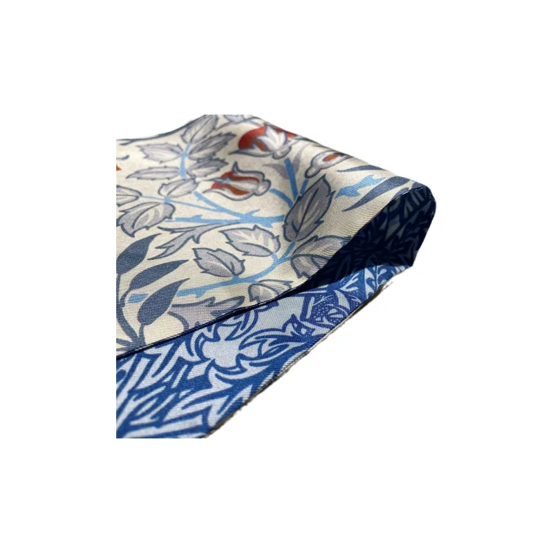 Yamaichi Maru Twill Satin Silk Scarves Women's-3