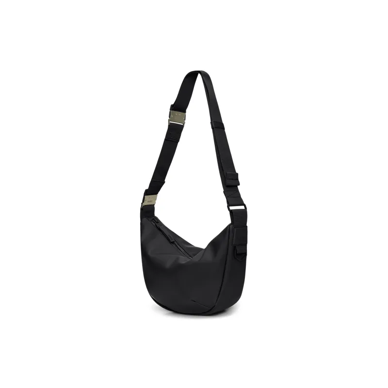Rains PU Crossbody Bag Shoulder Bag Unisex Black-1
