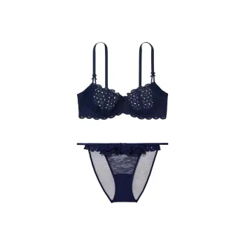 Victoria's Secret Underwear Set Women's Marine Blue