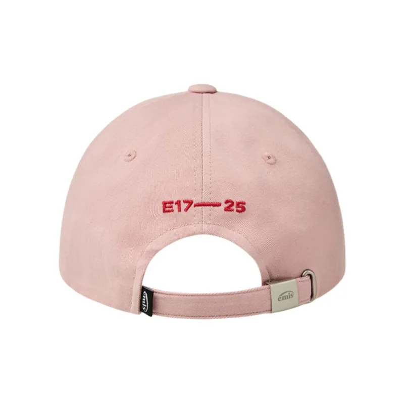 Emis Cotton Baseball Caps Unisex Pink-2