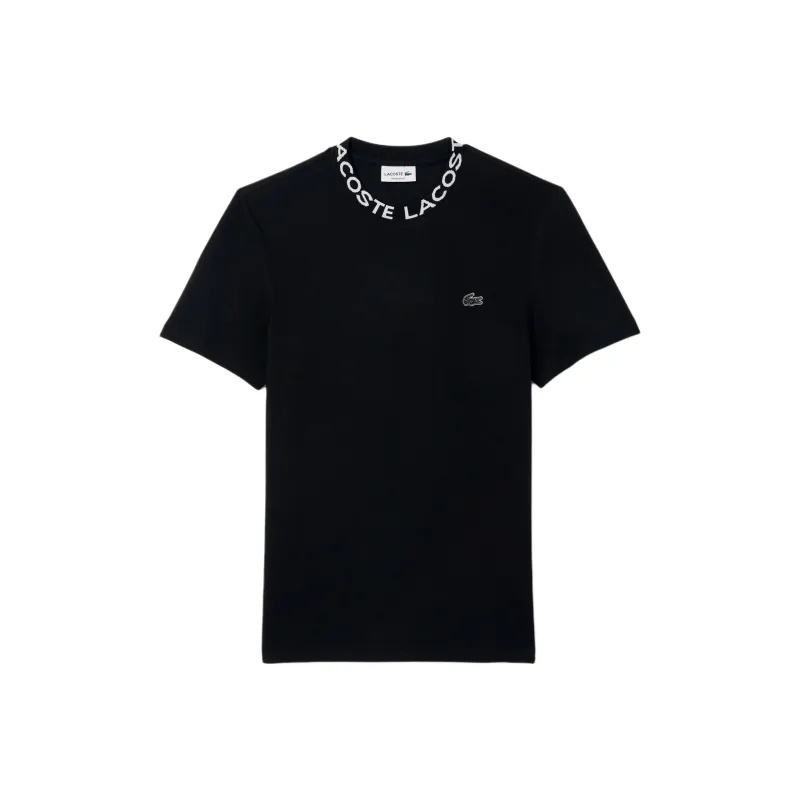 LACOSTE Logo collar Cotton Piqué T shirt-0