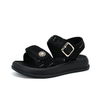 Warrior Beach Sandals Women's Black Gold