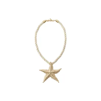 ZARA Zinc Polyester Brass Steel Necklaces Women's Gold