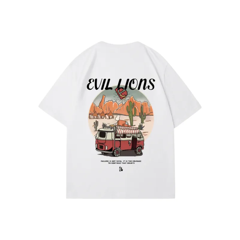 Evil Lions T Shirts Unisex-4