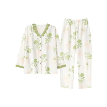 Herbal Primer Pajama Set Women's Combo Set