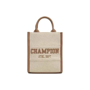 Champion Fabric Tote Bag Shopping Bag Handbag Small Size Women's Brown/Dark Blue/Black/White
