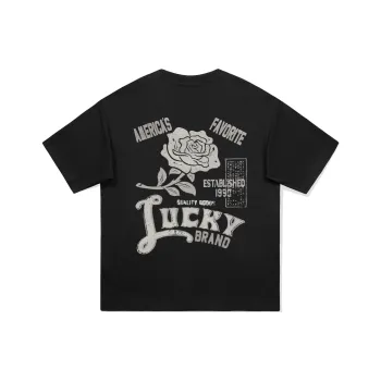 LUCKY BRAND Short Sleeved T Shirts Unisex