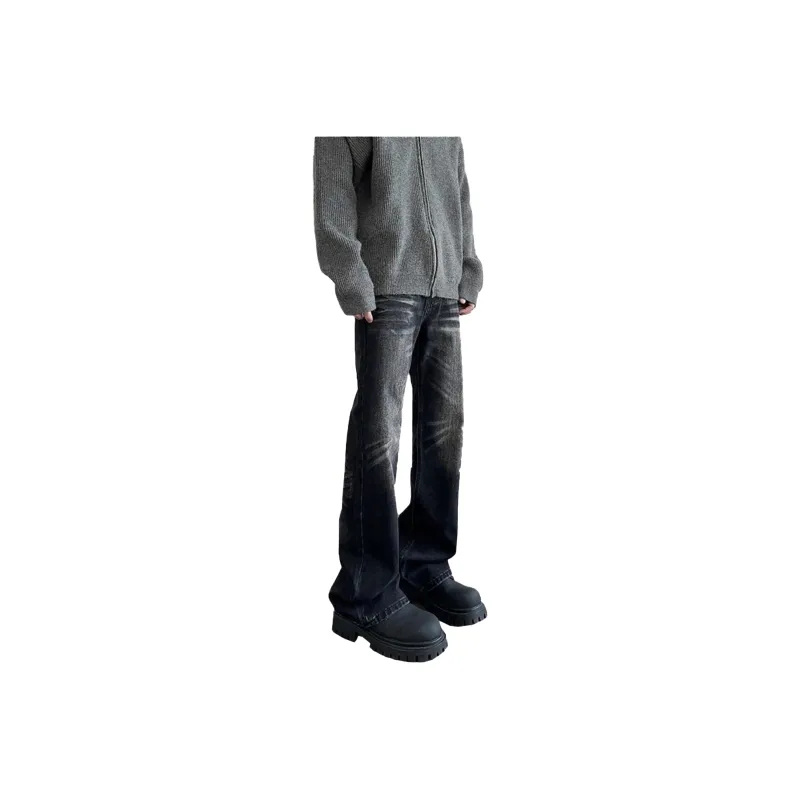 PANDA ADEVIL Summer Versatile Height Increasing Luxury Streetwear Style Classic Jeans Style Unisex-3