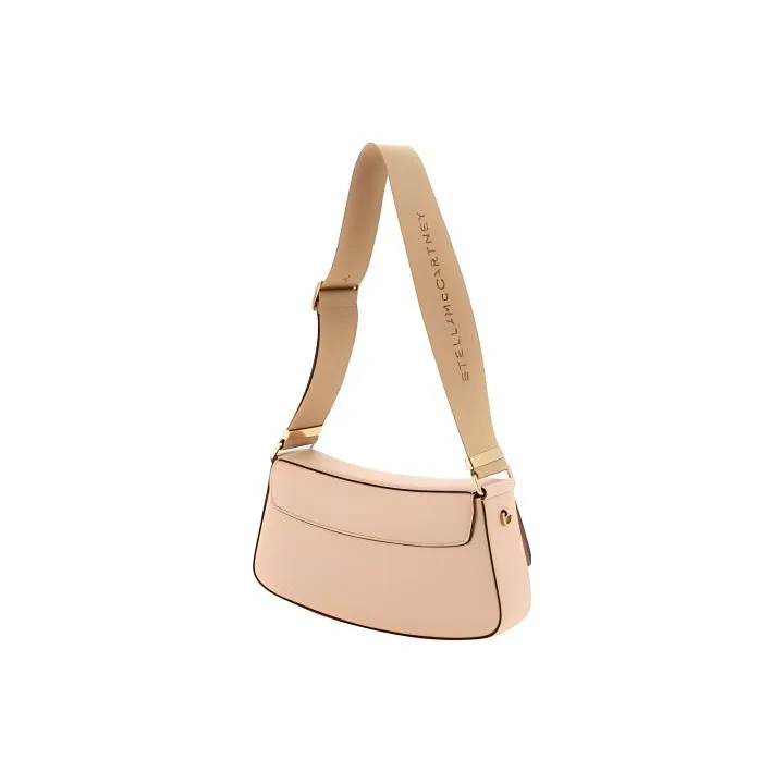 Stella McCartney Logo Plaque Fold-Over Shoulder Bag-2