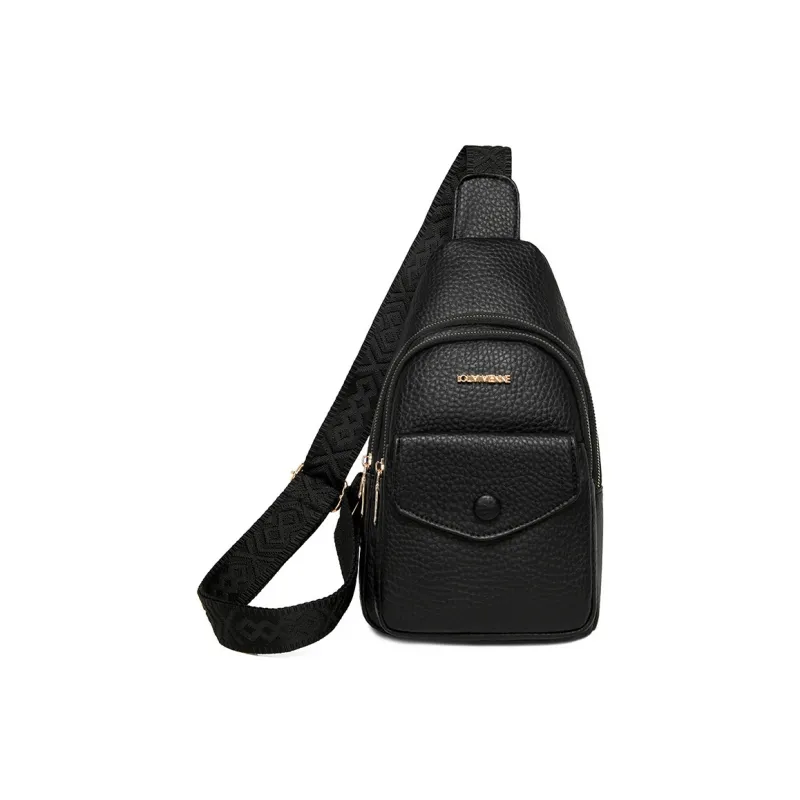 SWIMADE PU Sling Bag Regular Women's Ecru/Black/Light Green/Brown-5