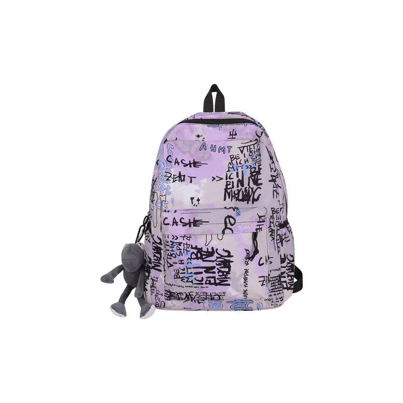 BUBM Nylon Backpack Unisex Multicolor-0