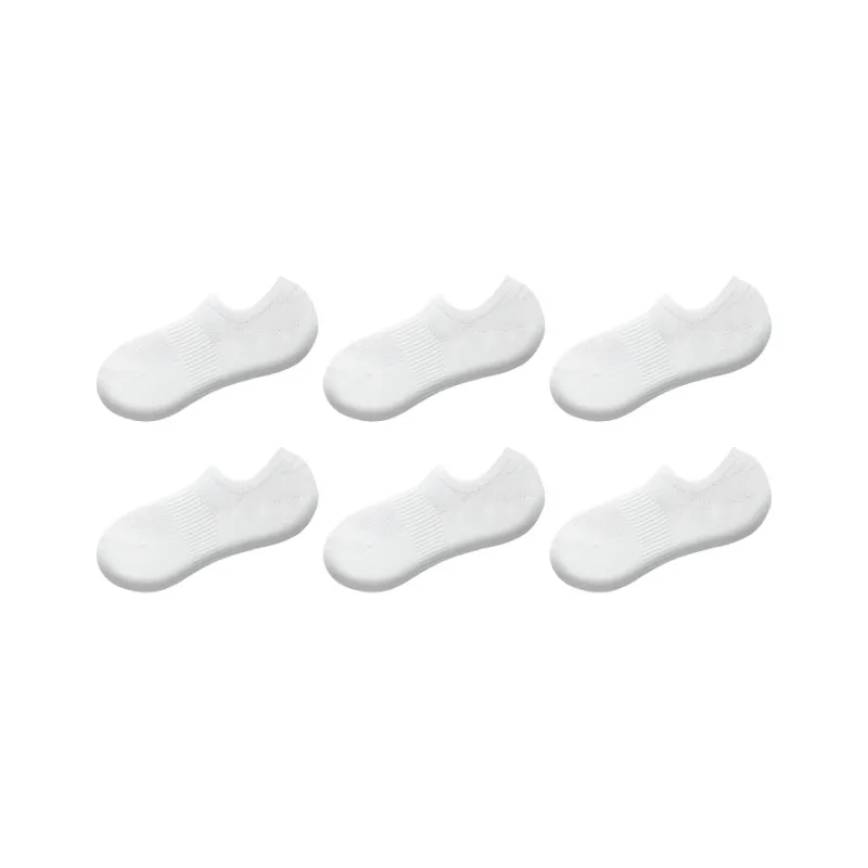 Moremoli No Show Socks Men's 6 Pack-0