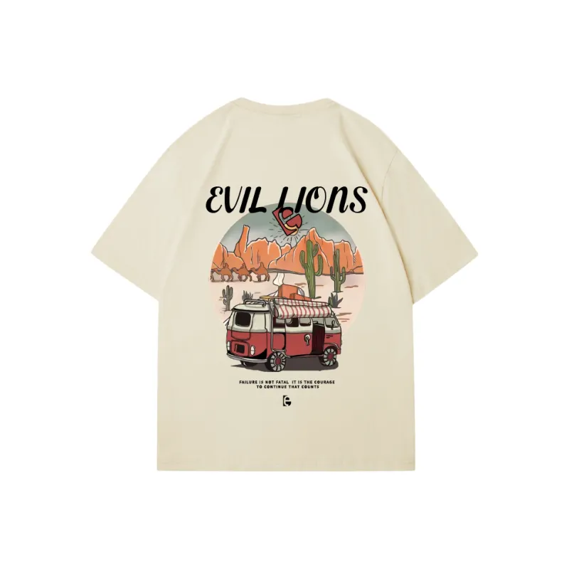 Evil Lions T Shirts Unisex-28