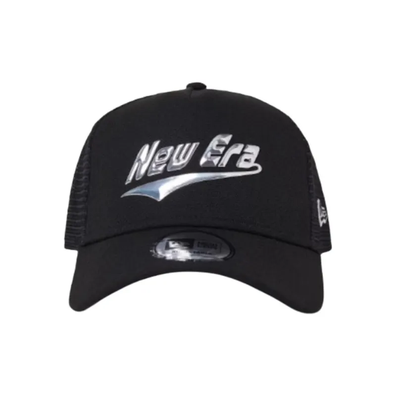 New Era Polyester, Cotton Baseball Caps Unisex Black-1