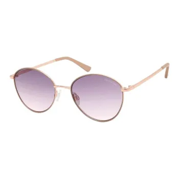 KENNETH COLE Metal Irregular Shape Sunglasses Women's Gold