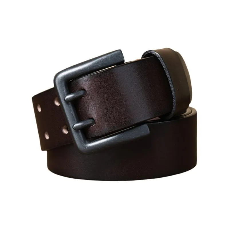 JEANSWEST Cow Leather Belts Unisex 4.3CM-3