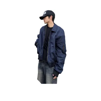 Weles Jackets Coats Men's Navy Blue