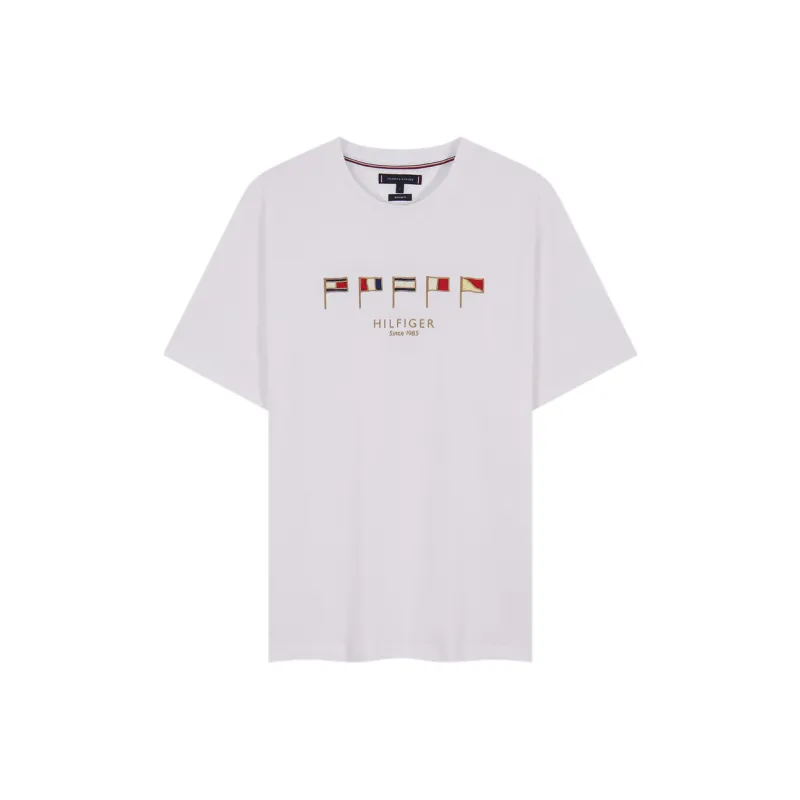 Tommy Hilfiger T Shirt Men's White-0