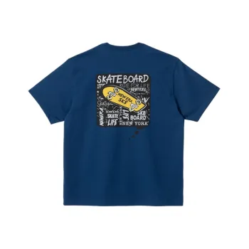 New Era SS24 T Shirt Unisex Estate Blue