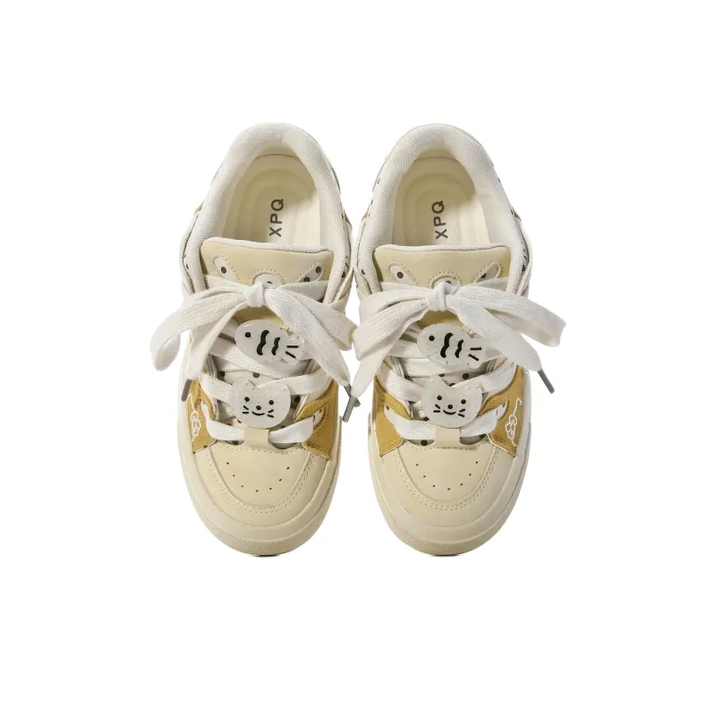 XPQ Wrapping, Wear Resistant And Non Slip Low Top Skateboard Shoes Women's-23