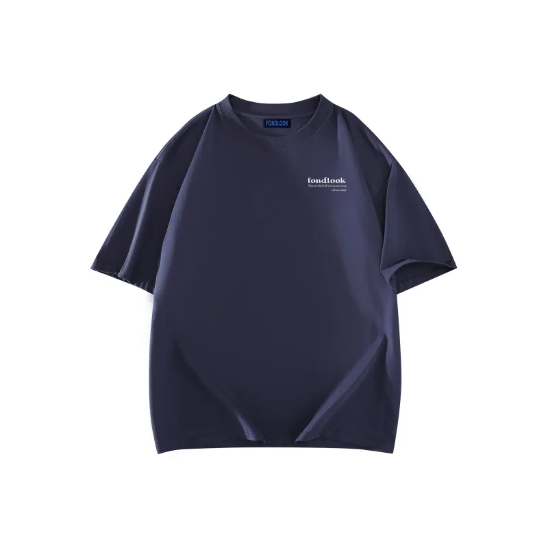 FONDLOOK Short Sleeved T Shirts Unisex-9