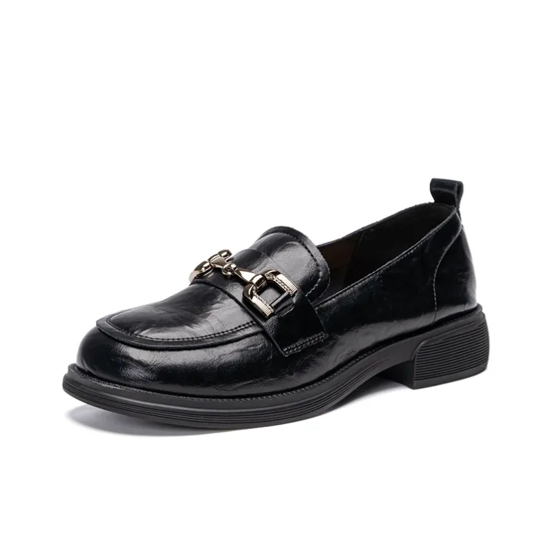 EXULL Q Loafers Women's Black-1