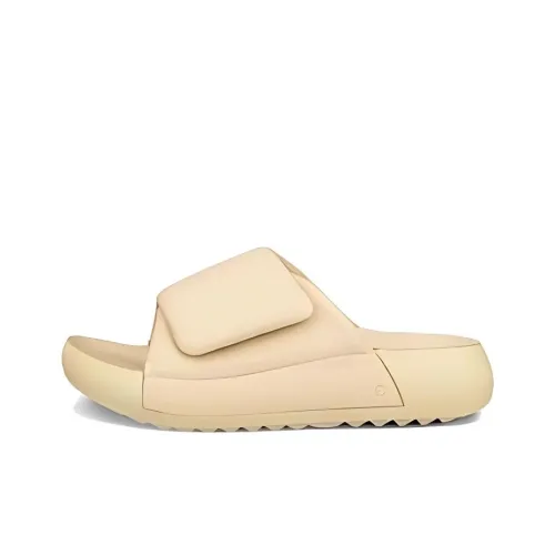 Ecco Comme Collection Slide Slippers Women's Yellow