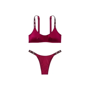 Victoria's Secret Underwear Set Women's Burgundy