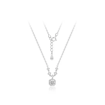 FBRUE 925 Sterling Silver Necklaces Women's