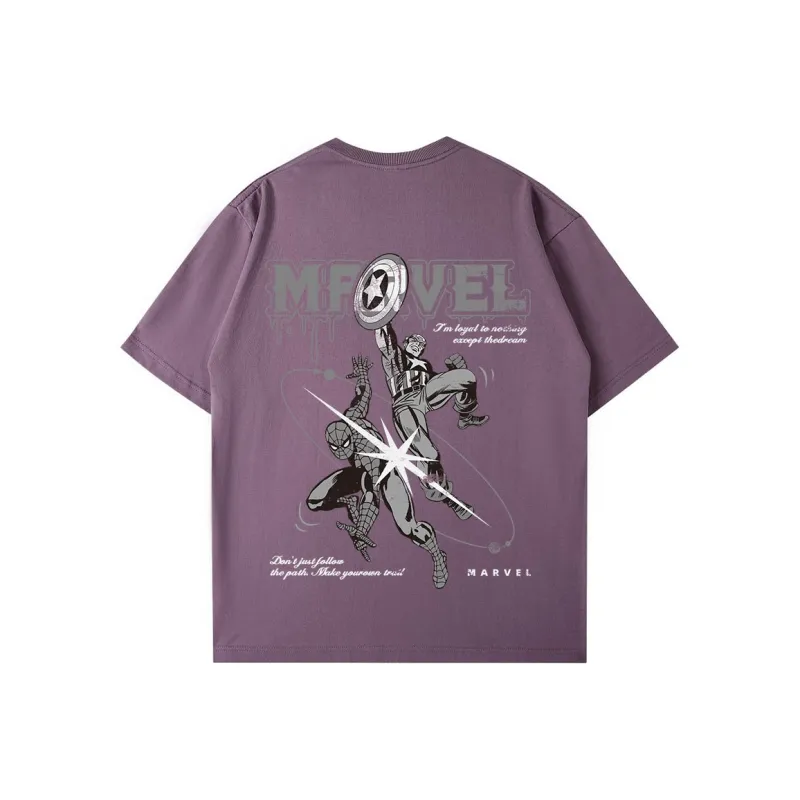 MARVEL The Avengers Series T-Shirt Unisex Black-19
