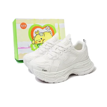 Budding Bear Anti Slip And Wear Resistant Lightweight Height Increasing Low Top Chunky Sneakers Women's