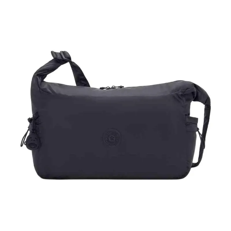 Kipling Fabric Cloud Bag, Shoulder Bag, Crossbody Bag Medium Size Unisex Simple Beige/Simple Rose Pink/Simple Black-5