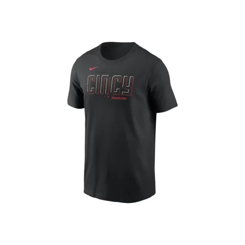 Nike Cincinnati Reds City boot Wordmark T-Shirt Men's Black