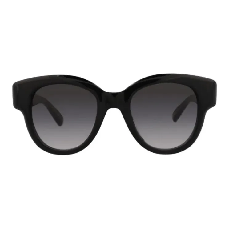 POMELLATO Recycled Acetate Square Sunglasses Women's Black-1
