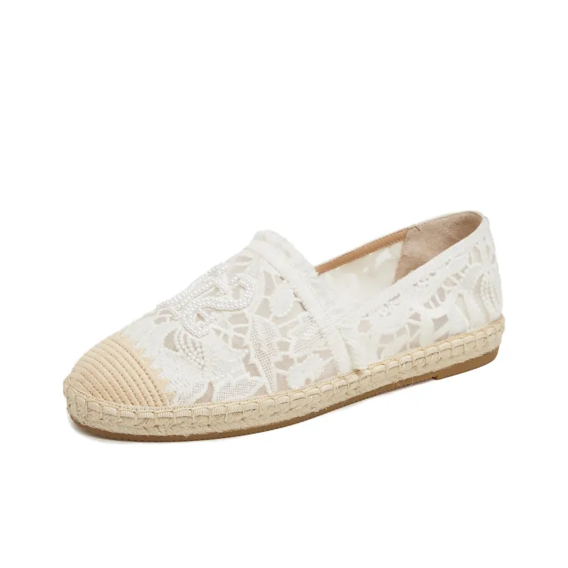 Staccato Sea Salt Rose Espadrilles Women's-5