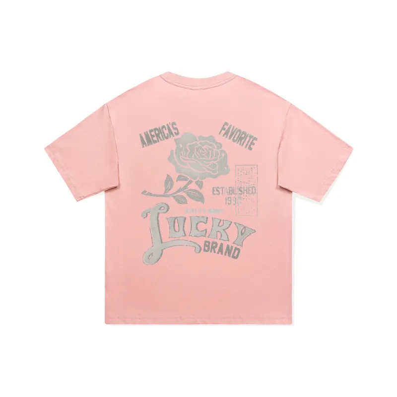 LUCKY BRAND Short Sleeved T Shirts Unisex-10