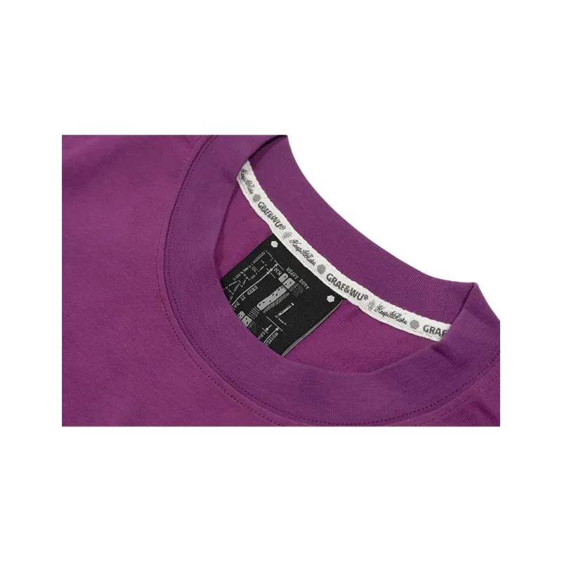 GRAF T-Shirts Unisex Brooklyn Vampire Fuchsia Short Sleeve-3