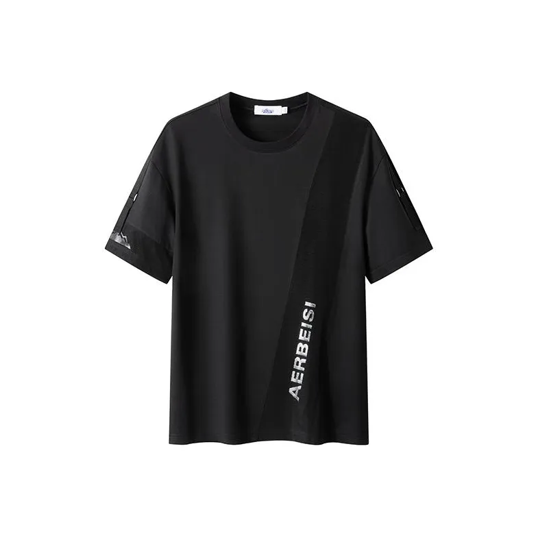 Alps Drop Shoulder Sleeve T-Shirt Unisex-1