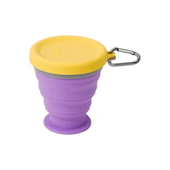 M Square Outdoor Water Equipment 200ml Camping Silicone 8.4*5.5*9.3CM