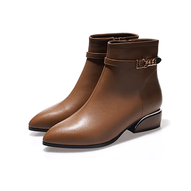 Devanro Ankle Boots Women's Black-7