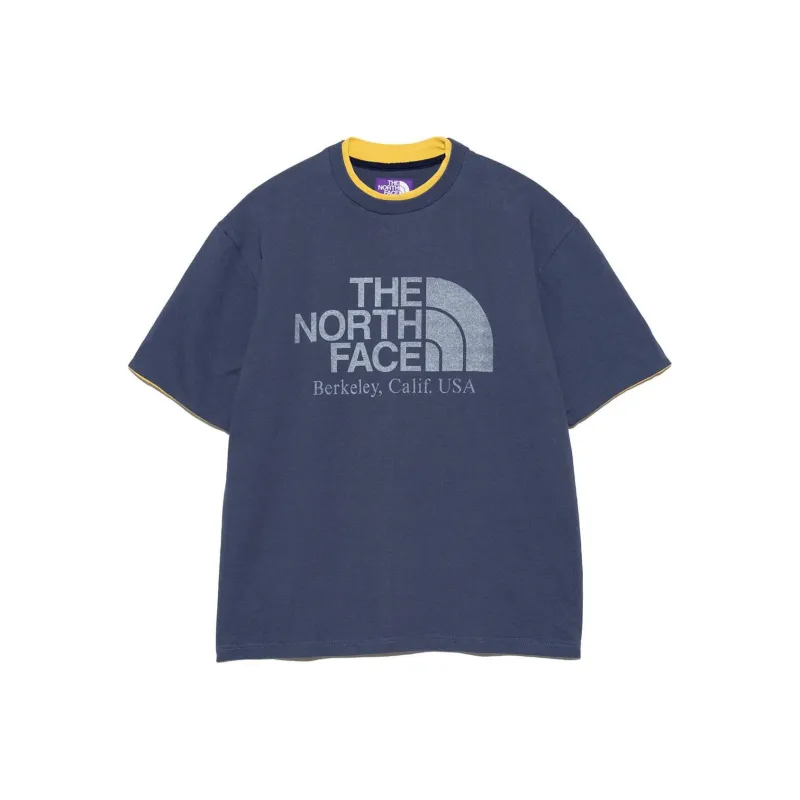 THE NORTH FACE PURPLE LABEL T Shirt Unisex Vintage Marine Blue-0