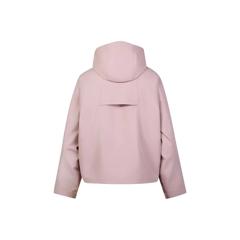 GUUKA TECH Trench Coat Women's Dark Pink-1