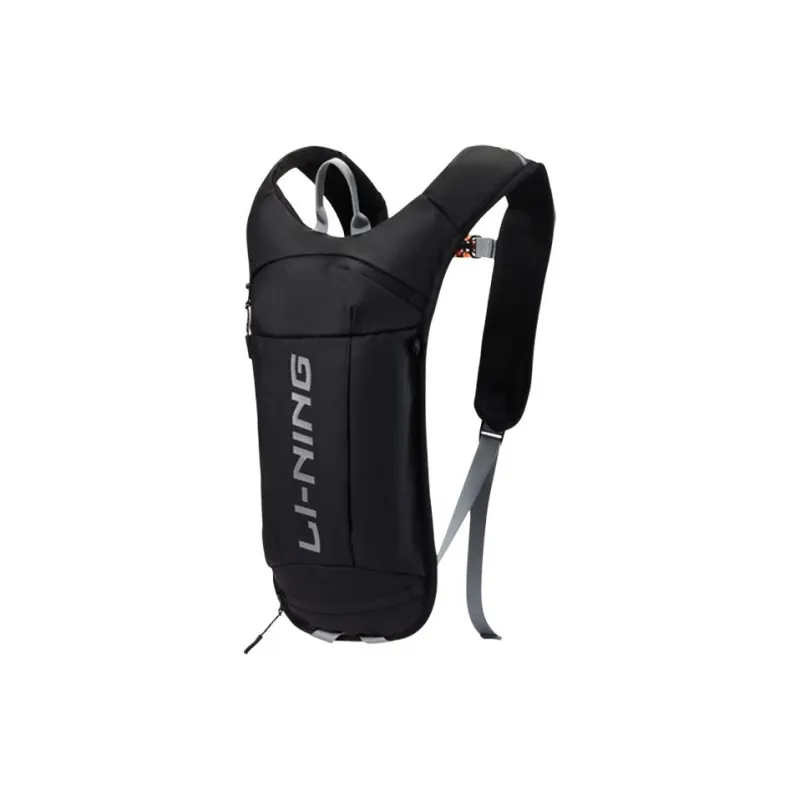 LiNing Cycling Gear Backpack Travel Unisex Adhesive Film 26*39.5*7cm Black-0