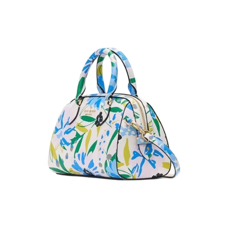 Kate Spade Artificial Leather Shoulder Bag, Crossbody Bag, Handbag Trumpets Women's Cream Multicolor-1